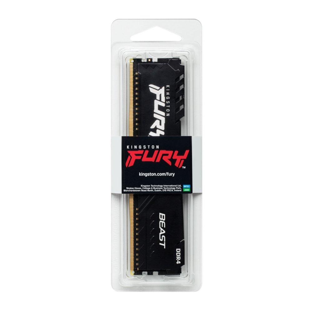 Kingston Fury Beast | 1x16GB DDR4 | 3600MHz | DIMM | CL18 | Geheugenmodule | RAM - Afbeelding 6