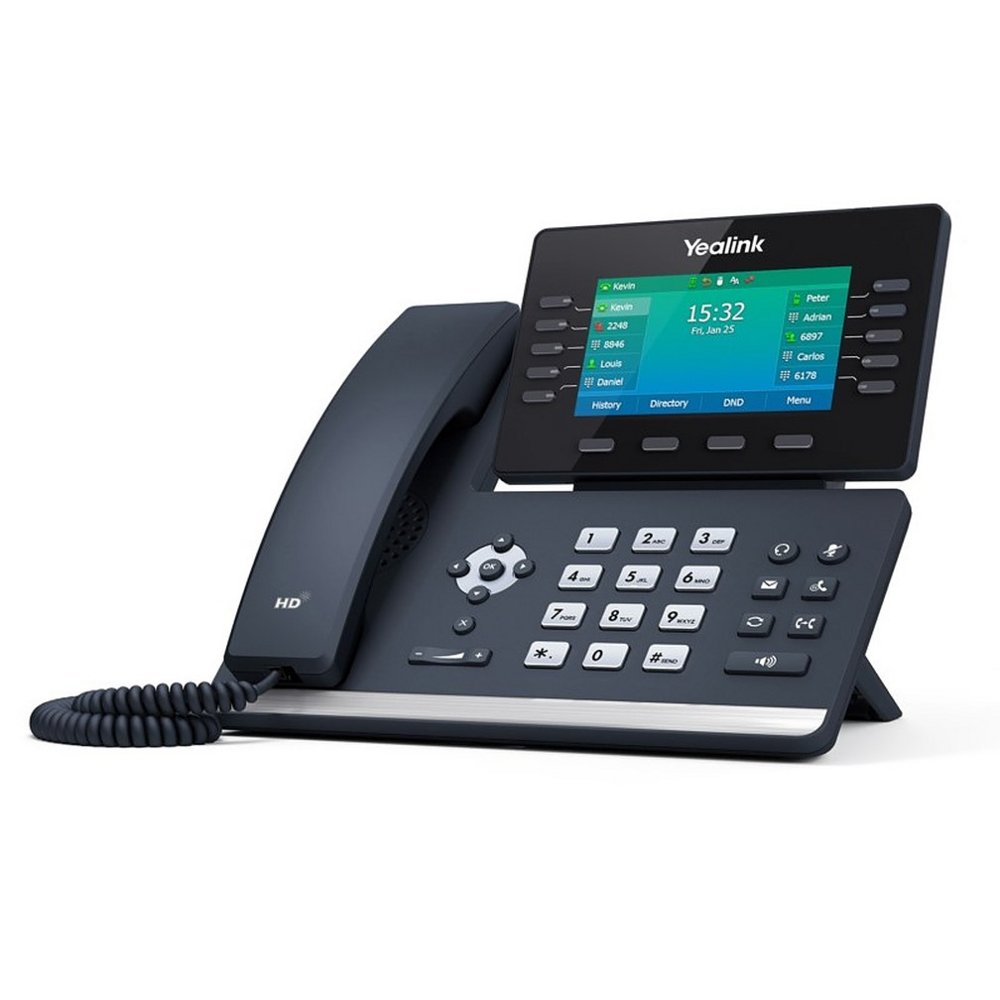 Yealink SIP-T54W | IP-Telefoon | Zwart | 10 Lijnen | 4,3" LCD | WiFi & Bluetooth - Afbeelding 3