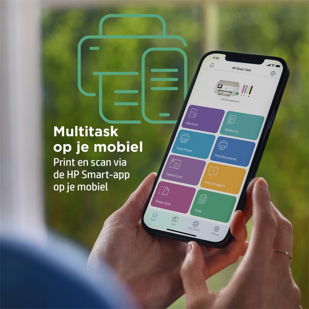 HP Inspire 7220e | All-in-One Inkjetprinter | 4800 x 1200 DPI | Wi-Fi | Kleur - Afbeelding 21