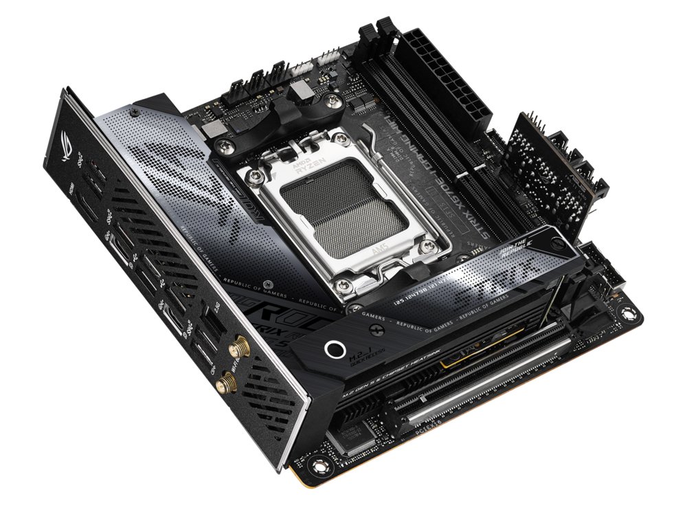 ASUS ROG STRIX X670E-I GAMING WIFI | Socket AM5 | AMD X670 | 2xDDR5 | Mini-ITX | Moederbord - Afbeelding 8