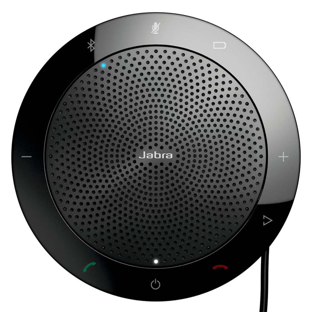 Jabra Speak 510 MS | Speakerphone | USB & Bluetooth | Voor Microsoft Teams | Zwart - Afbeelding 3