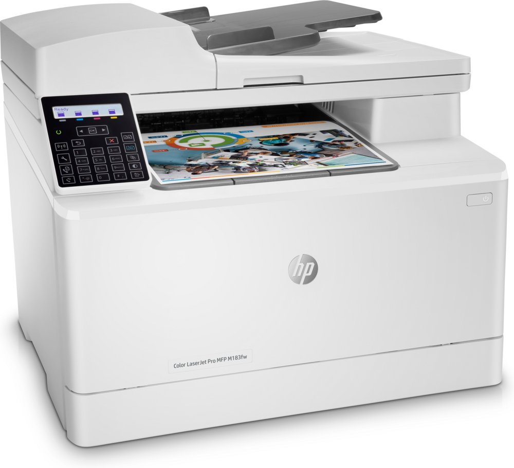 HP Color LaserJet Pro M183fw Laserprinter | 600 x 600 DPI | Wifi | Kleur - Afbeelding 3