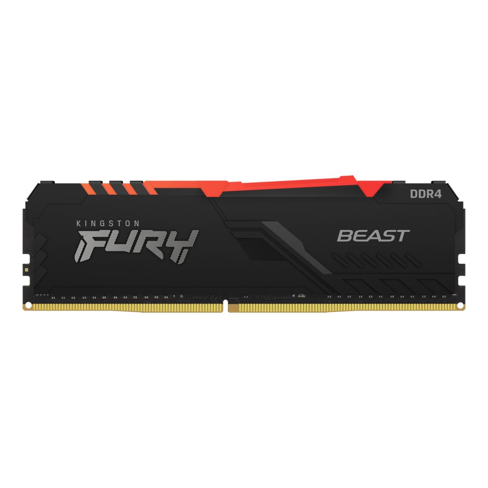 Bestel een Kingston Fury Beast RGB | 1x32GB DDR4 | 2666MHz | DIMM