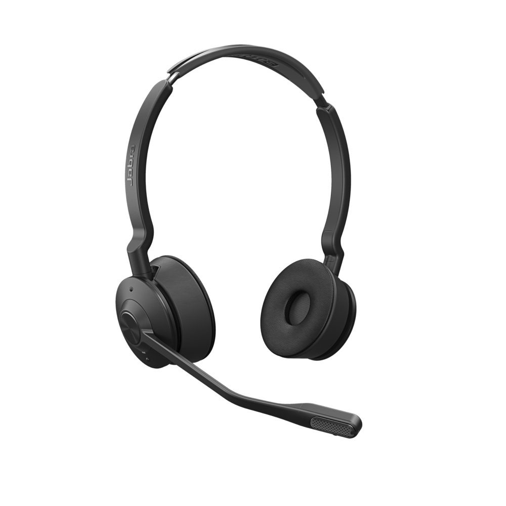 Jabra Engage 75 | Draadloze On-ear Stereo Headset | Oplaadstation | Zwart - Afbeelding 3