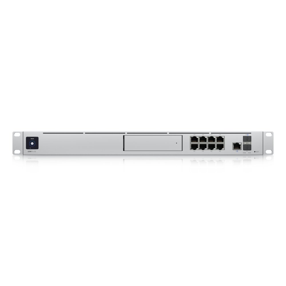 Ubiquiti UniFi Dream Machine Special Edition (UDM-SE) | Enterprise Gateway | 10G SFP+ & 2.5G RJ45 WAN | 8x Gigabit PoE LAN | 3.5 Gbps IPS Routing | Rackmount - Afbeelding 3