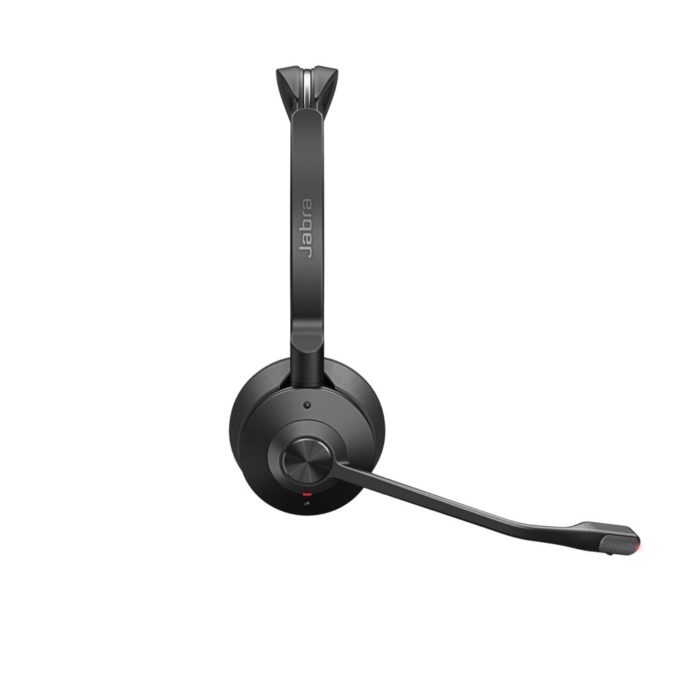 Jabra Engage 75 | Draadloze On-ear Stereo Headset | Oplaadstation | Zwart - Afbeelding 4