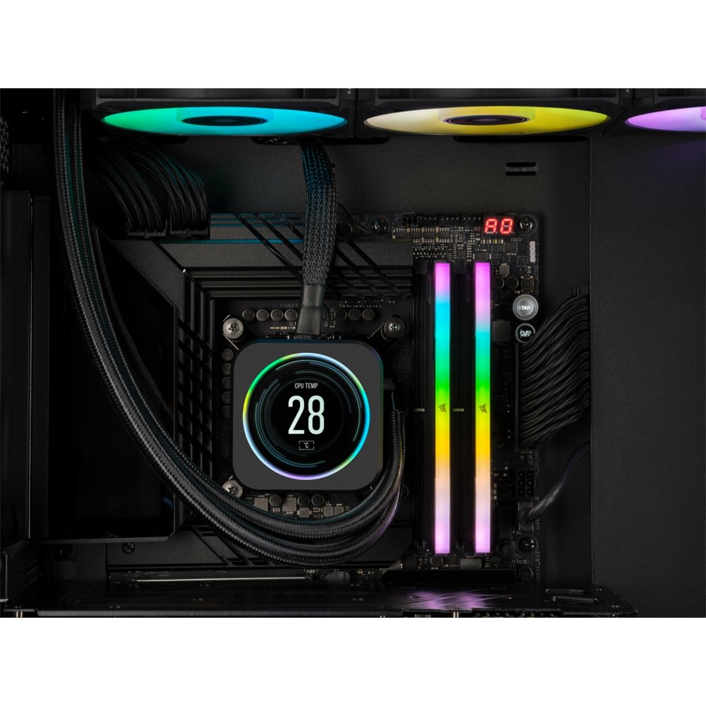 Corsair Vengeance RGB | 32GB 2x16GB | DDR5 | 6000MHz | CL36 | DIMM | Geheugenmodule | RAM - Afbeelding 3