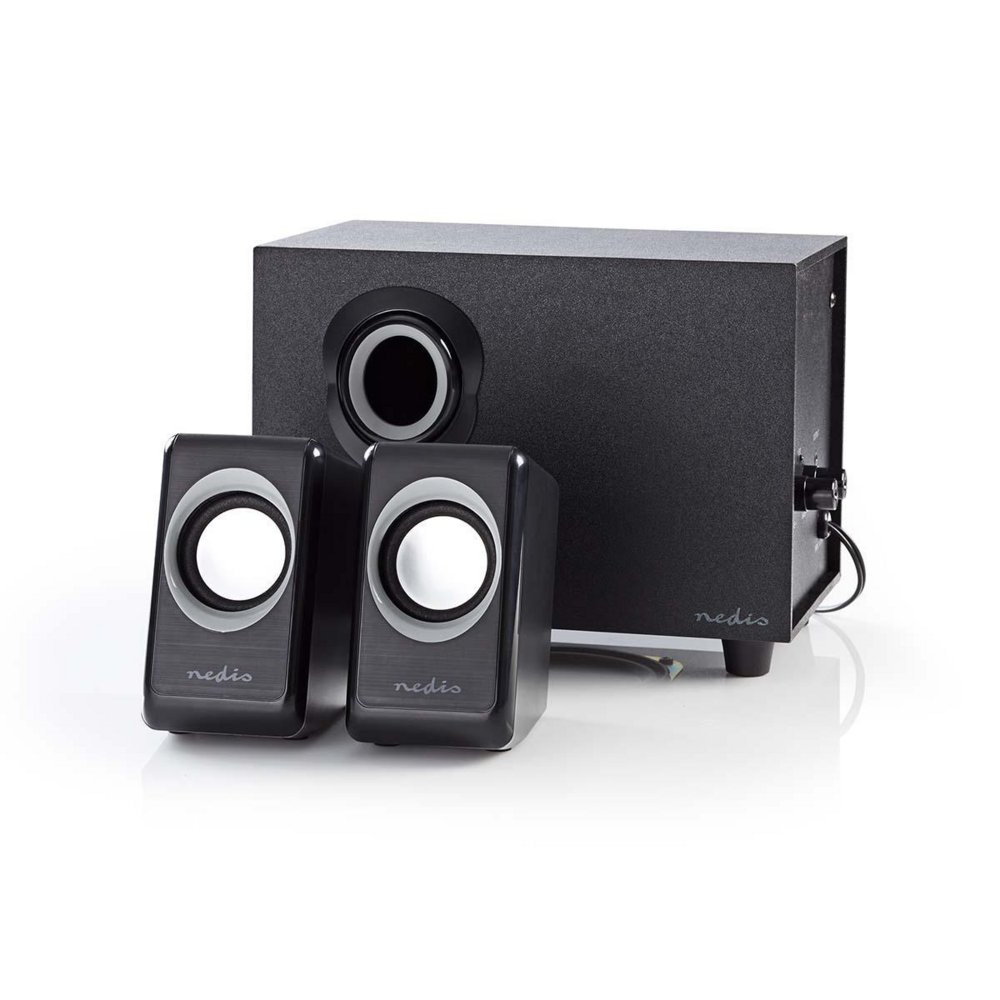 Nedis CSPR10021BK | 2.1 Luidsprekerset | 16W RMS | Zwart - Afbeelding 5