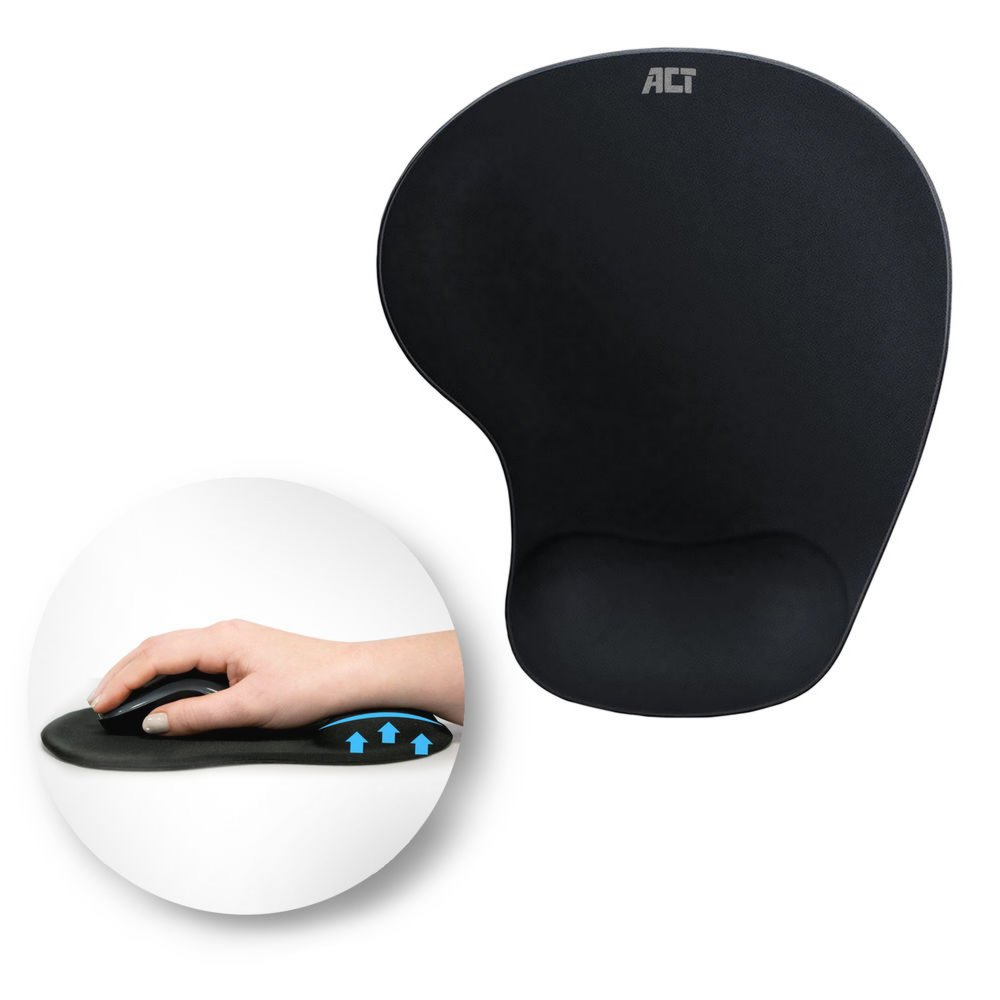 ACT AC8010 | Ergonomische Muismat | Zwart - Afbeelding 5