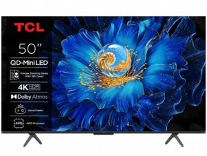 TCL 50C61KS | 50" 4K Ultra HD QD-MiniLED Smart TV | 60Hz | Google TV + Wifi | Dolby Vision | HDMI 2.1 (2025)