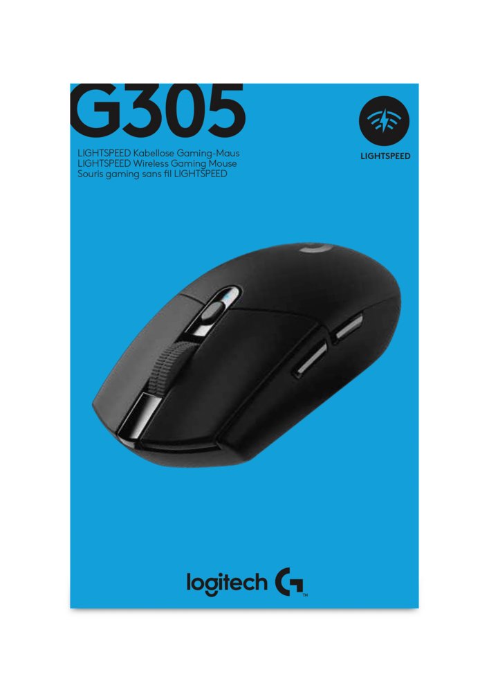 Logitech G305 Lightspeed | Gaming Muis | Rechtshandig | RF | 12000 DPI | Zwart - Afbeelding 10