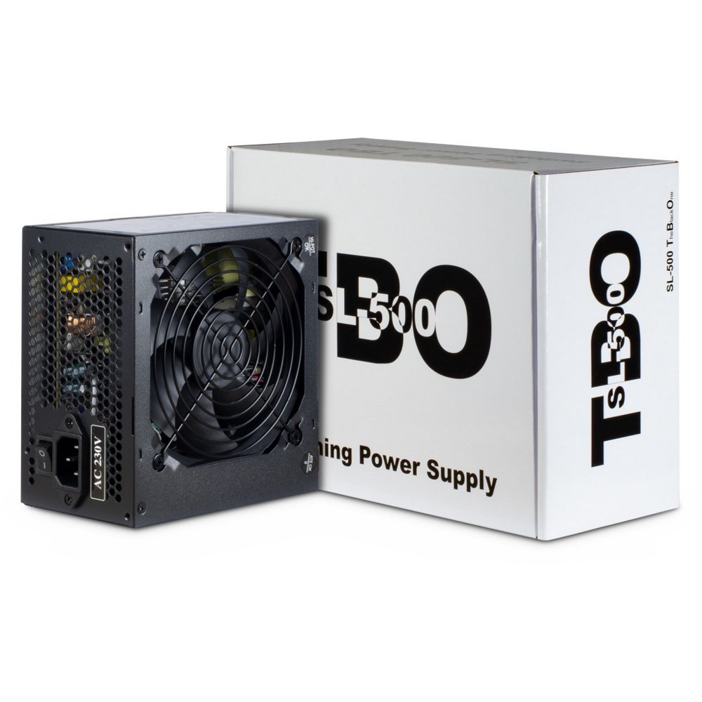Inter-Tech SL-500 TBO | 500 Watt ATX PSU | Power Supply | Voeding - Afbeelding 3