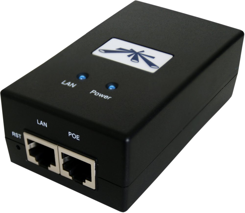 Ubiquiti Networks POE-24-12W | PoE Adapter & Injector | 24V | 12W | Fast Ethernet