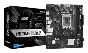 ASRock H610M-H2/M.2 | Socket LGA 1700 | Intel H610 | 2xDDR4 | Micro-ATX | Moederbord