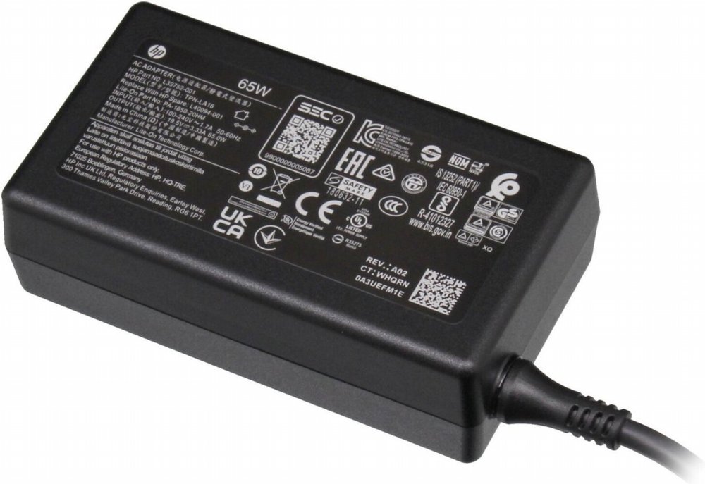 HP 65W AC-Adapter | 19.5V 3.33A | 7.4x5.0 mm Connector | Origineel - Afbeelding 3