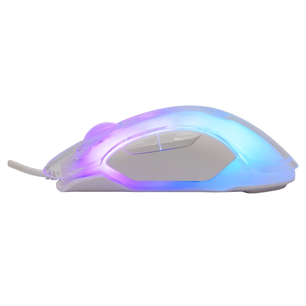 White Shark Mordred-W | Gaming Muis | 825 Chipset | RGB Verlichting | 12.800 DPI | Wit - Afbeelding 5