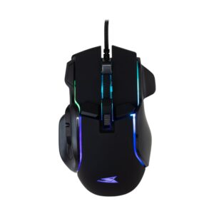 Baracuda PIRANHA RGB | Bedrade Gaming Muis | USB-A | 7200 DPI | Zwart
