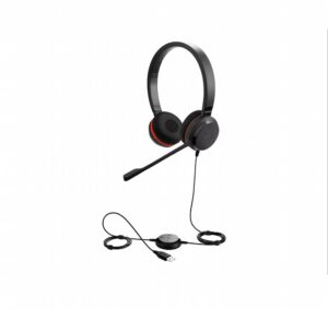 Jabra Evolve 20SE MS | Bedrade On-ear Stereo Headset | USB-A | Zwart | Microsoft Teams Gecertificeerd
