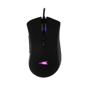 Baracuda LOBSTER RGB | Bekabelde Gaming Muis | USB-A | 6400 DPI | Zwart
