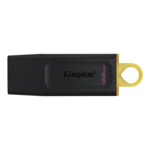 Kingston DataTraveler Exodia | 128GB USB-A 3.2 Flash Drive | Zwart
