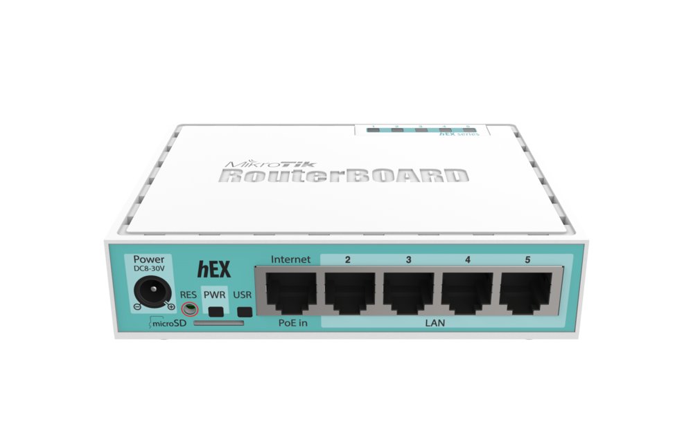 MikroTik hEX RB750Gr3 | Ethernet LAN Router | 5× Gigabit | Dual-Core 880 MHz | 256 MB RAM | RouterOS L4