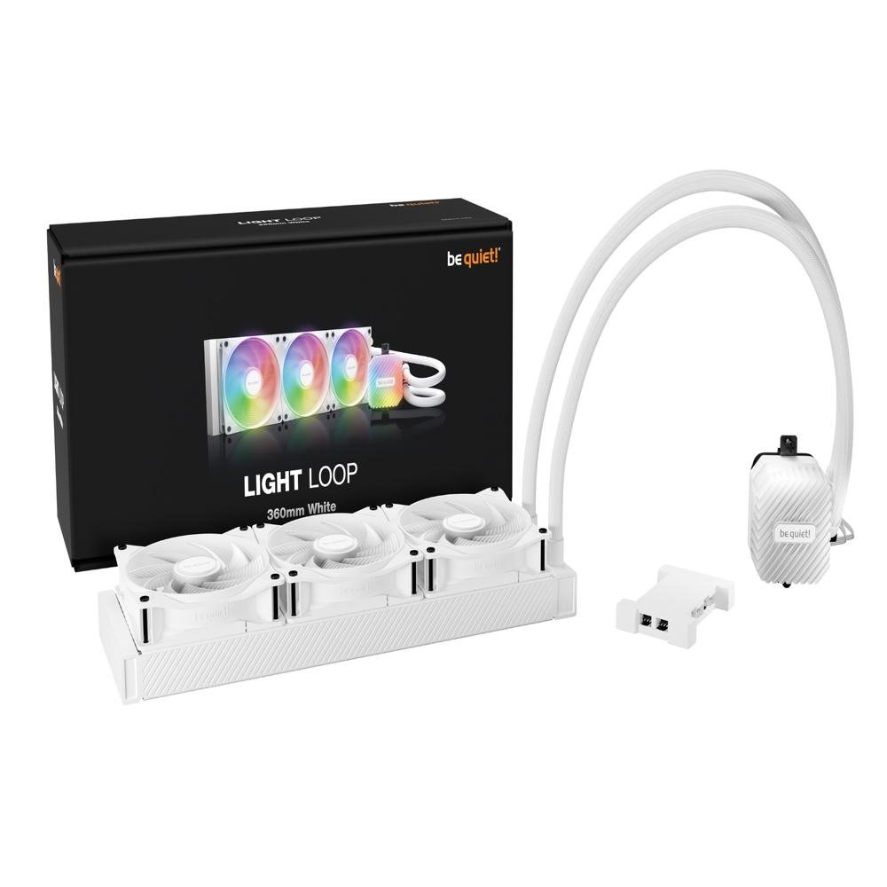 be quiet! LIGHT LOOP 360mm | All-in-One CPU Waterkoeler | Wit - Afbeelding 5