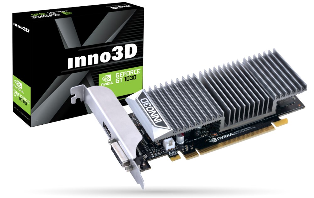 Inno3D GeForce GT 1030 | 2GB GDDR5 VRAM | Low Profile | Videokaart | GPU | Nvidia - Afbeelding 3