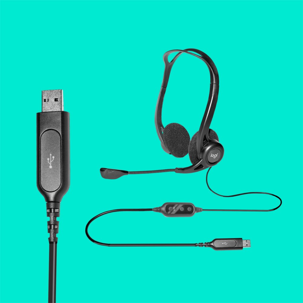 Logitech H960 | Bedrade On-ear Headset USB-A | Zwart - Afbeelding 10