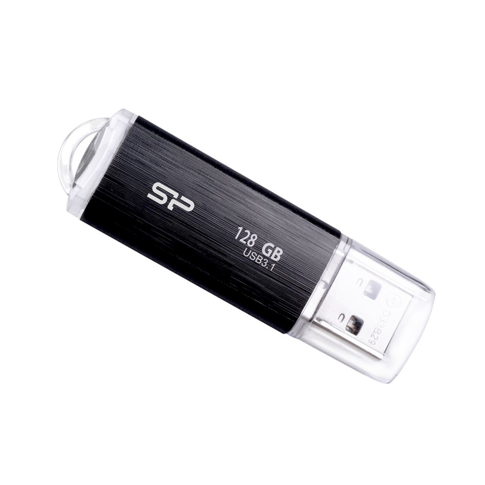 Silicon Power Blaze B02 | 128GB USB-A 3.2 Flash Drive | Zwart