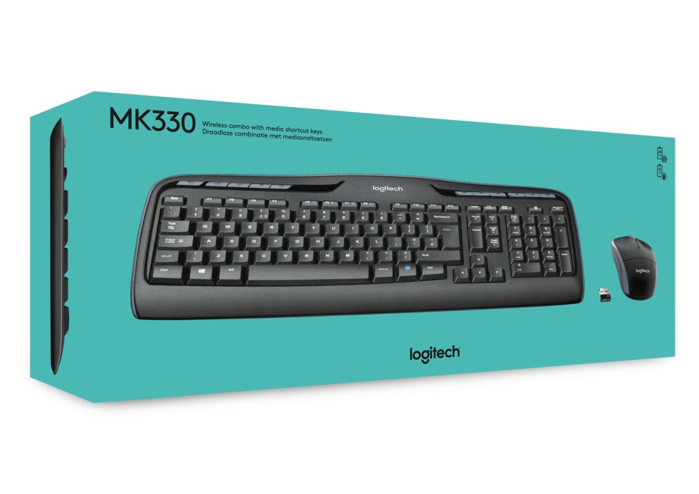 Logitech MK330 | Draadloze Muis en Toetsenbordcombo | QWERTY - Afbeelding 6