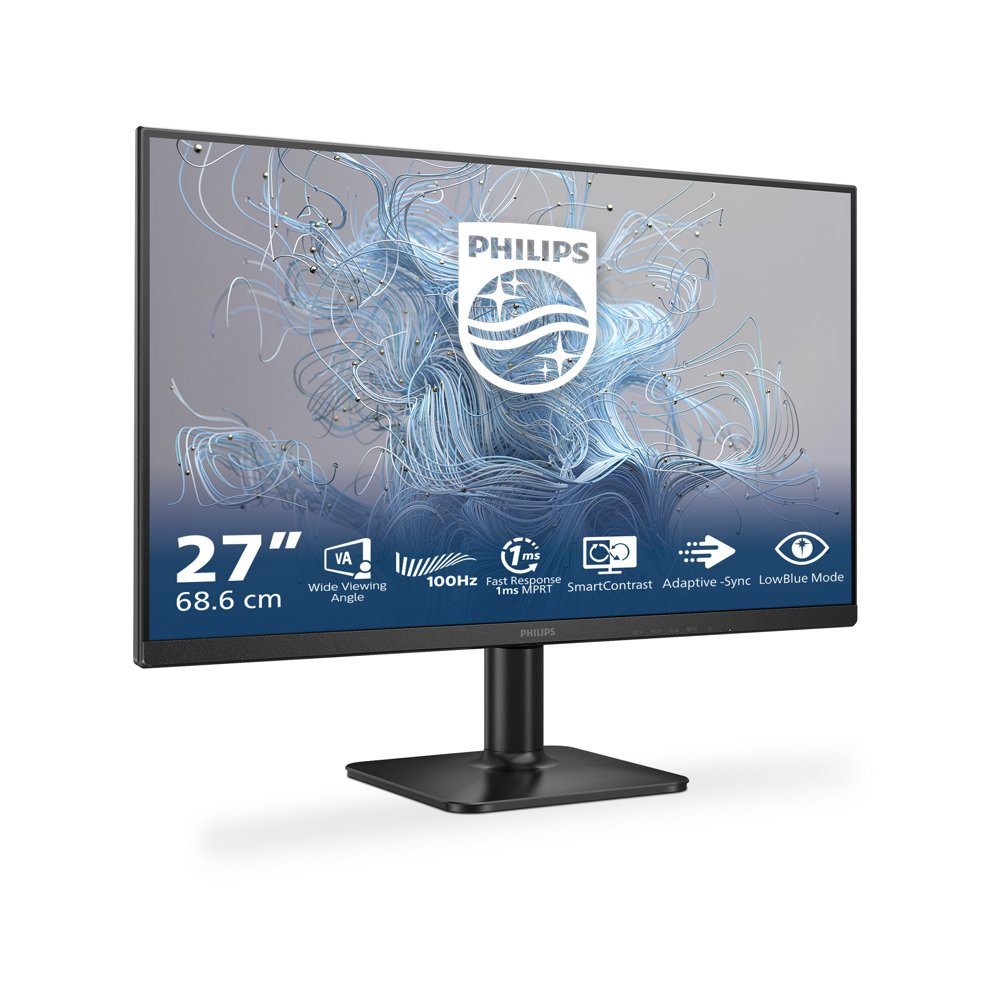 Philips 27E2N1100L/00 | 27" Full HD VA Monitor | 100Hz | 1ms | HDMI & VGA | Adaptive Sync | LowBlue Mode | Flicker-Free | Zwart - Afbeelding 5