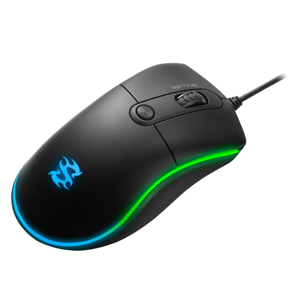 Sharkoon Skiller SGM2 | Bedrade Gaming Muis | USB-A | 6400 DPI | Zwart | RGB - Afbeelding 5