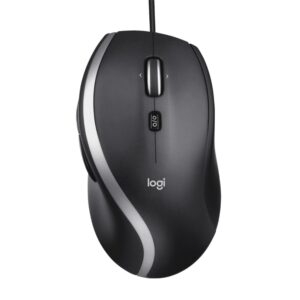 Logitech M500s Advanced | Bekabelde Muis | Rechtshandig | USB-A | 4000 DPI | Zwart/Zilver