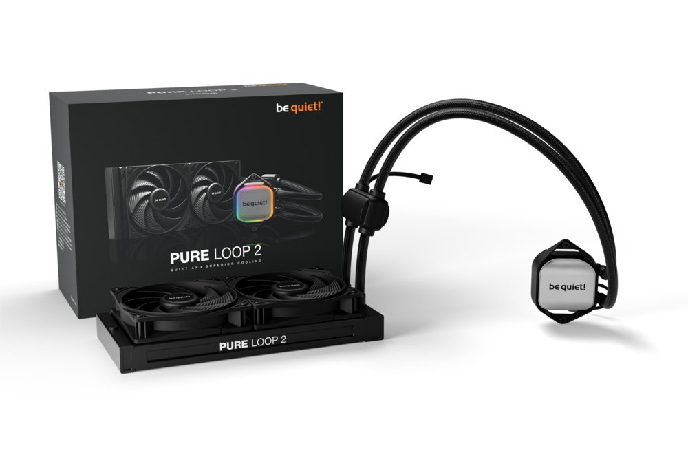 be quiet! PURE LOOP 2 240mm | All-in-One CPU Waterkoeler | Zwart - Afbeelding 3
