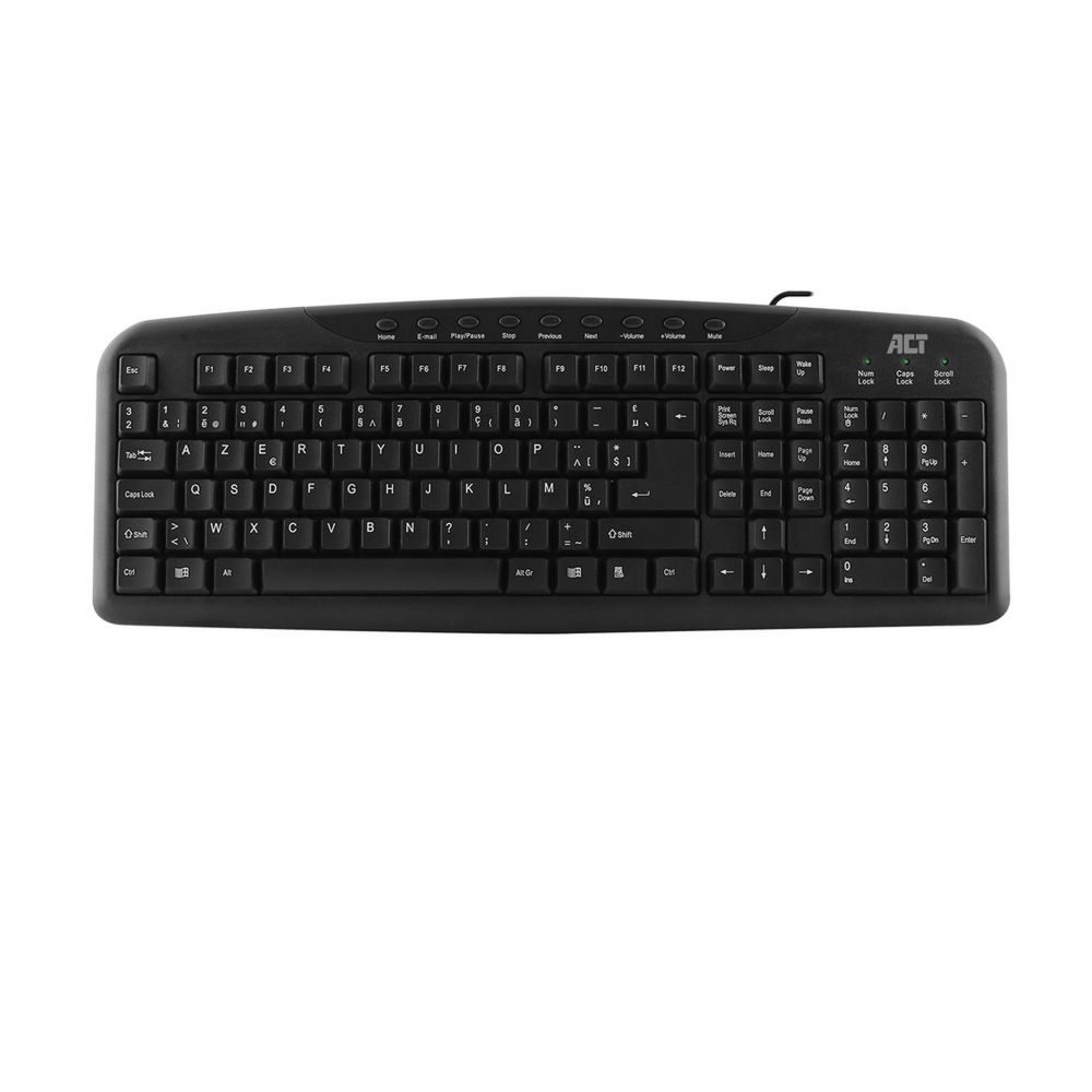AZERTY | ACT AC5405 | Bedraad Toetsenbord | AZERTY Belgisch