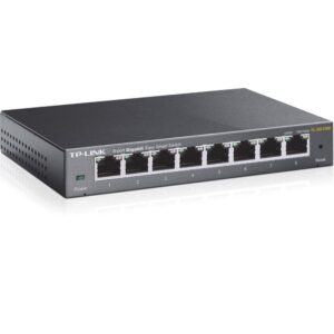 TP-Link TL-SG108E | Managed L2 Switch | 8 Poorten | Gigabit Ethernet (10/100/1000 Mbps)