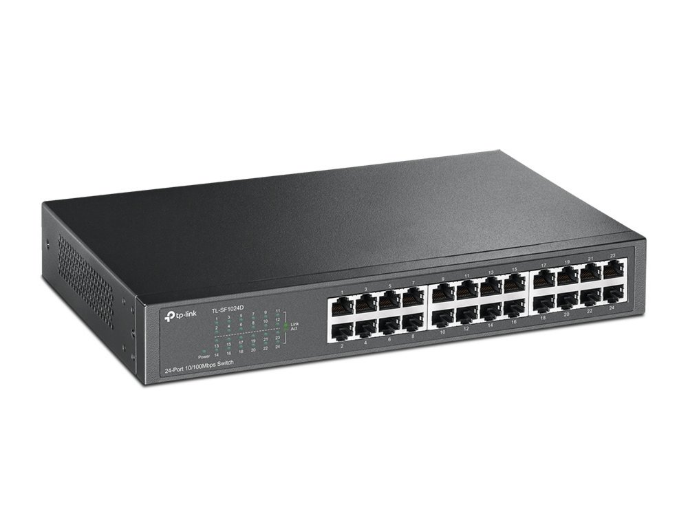 TL-SF1024D | 24-poorts 10/100Mbps Unmanaged Switch | Auto MDI/MDIX | Energie-efficiënt | Rack-monteerbaar | Returned - Afbeelding 3