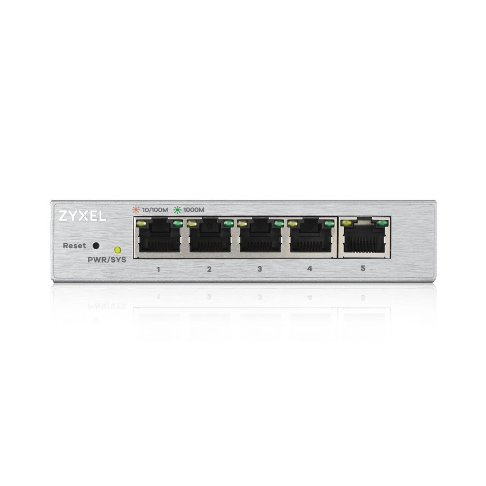 Zyxel GS1200-5 | Managed Switch | 5 Poorten | Gigabit Ethernet (10/100/1000 Mbps) | Zilver - Afbeelding 4