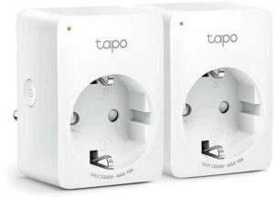 TP-Link Tapo P100 | Mini Smart Wi-Fi Stopcontact | 2990 W | Spraakbediening | Compact ontwerp | Wit
