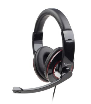 Gembird MHS-001 | Bedrade On-Ear Headset USB-A | Zwart