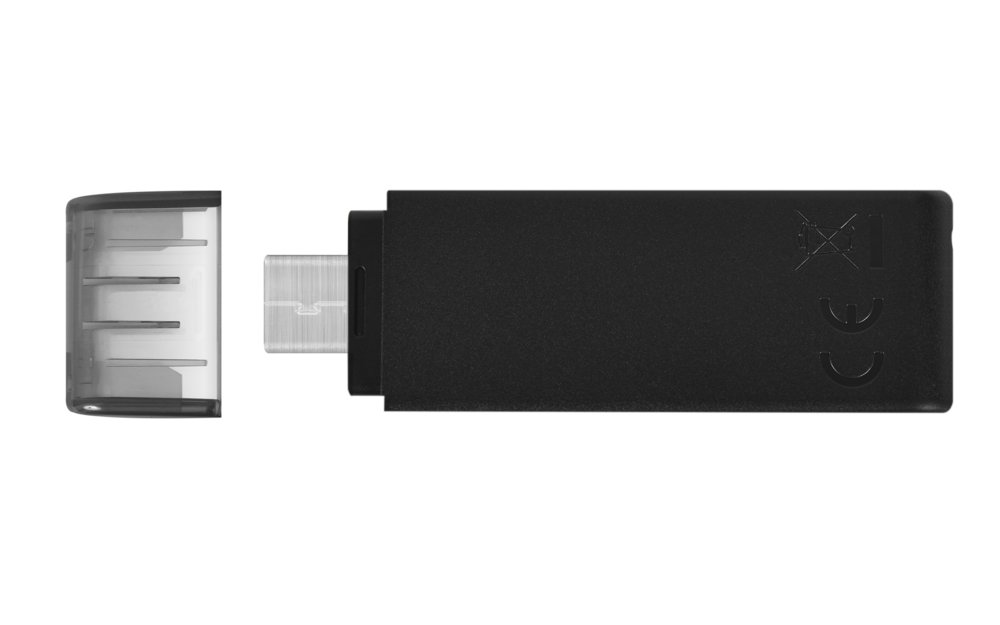 Kingston DataTraveler 70 | 64GB USB-C 3.2 Flash Drive | Zwart - Afbeelding 7