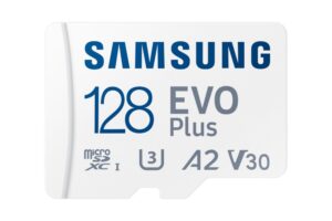 Samsung EVO Plus | MicroSDXC | 128GB | Class 10 | UHS-I U3 | Betrouwbare Opslag
