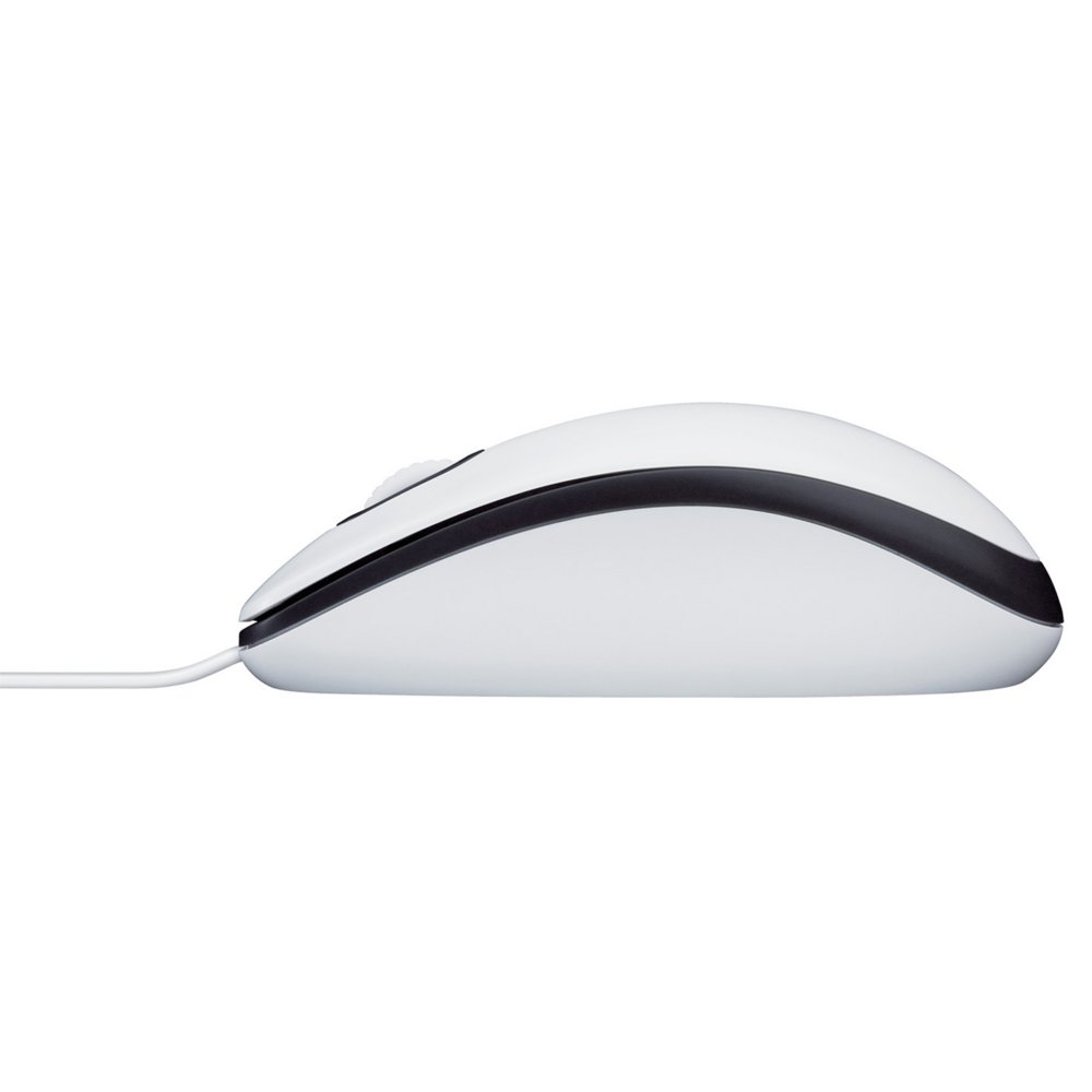 Logitech M100 | Bekabelde Muis | Links- en Rechtshandig | USB-A | 1000 DPI | Wit - Afbeelding 5