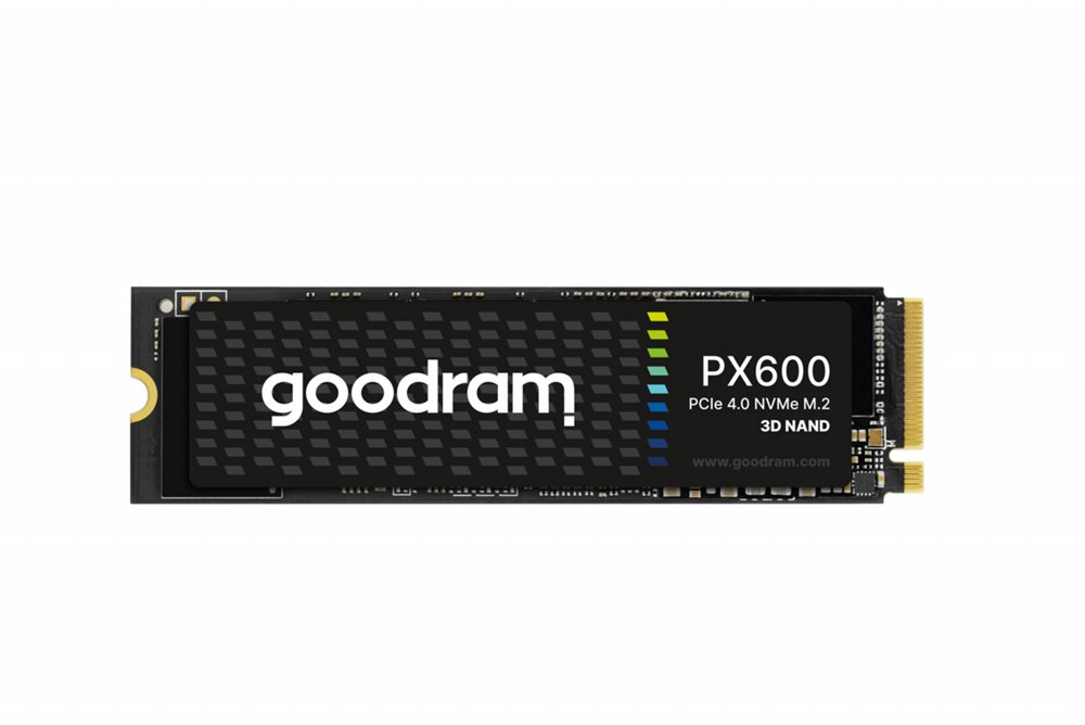 Goodram PX600 | 250GB NVMe SSD | M.2 Gen4 | 3.200MB/s Lezen | 1.700MB/s Schrijven