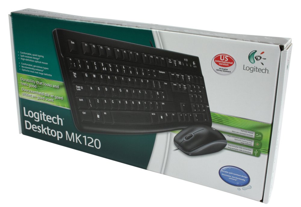 Logitech LGT-MK120 | Bedrade Muis en Toetsenbordcombo | QWERTY - Afbeelding 5