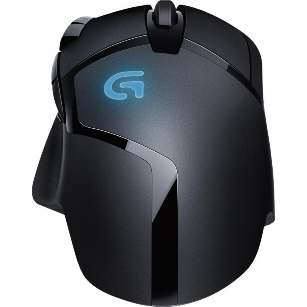 Logitech G402 Hyperion Fury | Bedrade Gaming Muis | Rechtshandig | USB-A | 4000 DPI | Zwart