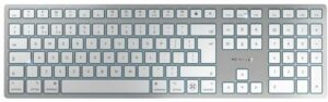 Cherry KW 9100 Slim | Draadloos Toetsenbord | QWERTY voor MAC | Renewed