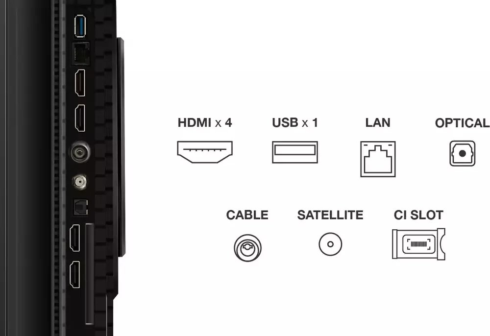 TCL 65T8C | 65" 4K Ultra HD QLED Smart TV | 120Hz | Google TV + Wifi | Dolby Vision | HDMI 2.1 (2025) - Afbeelding 14