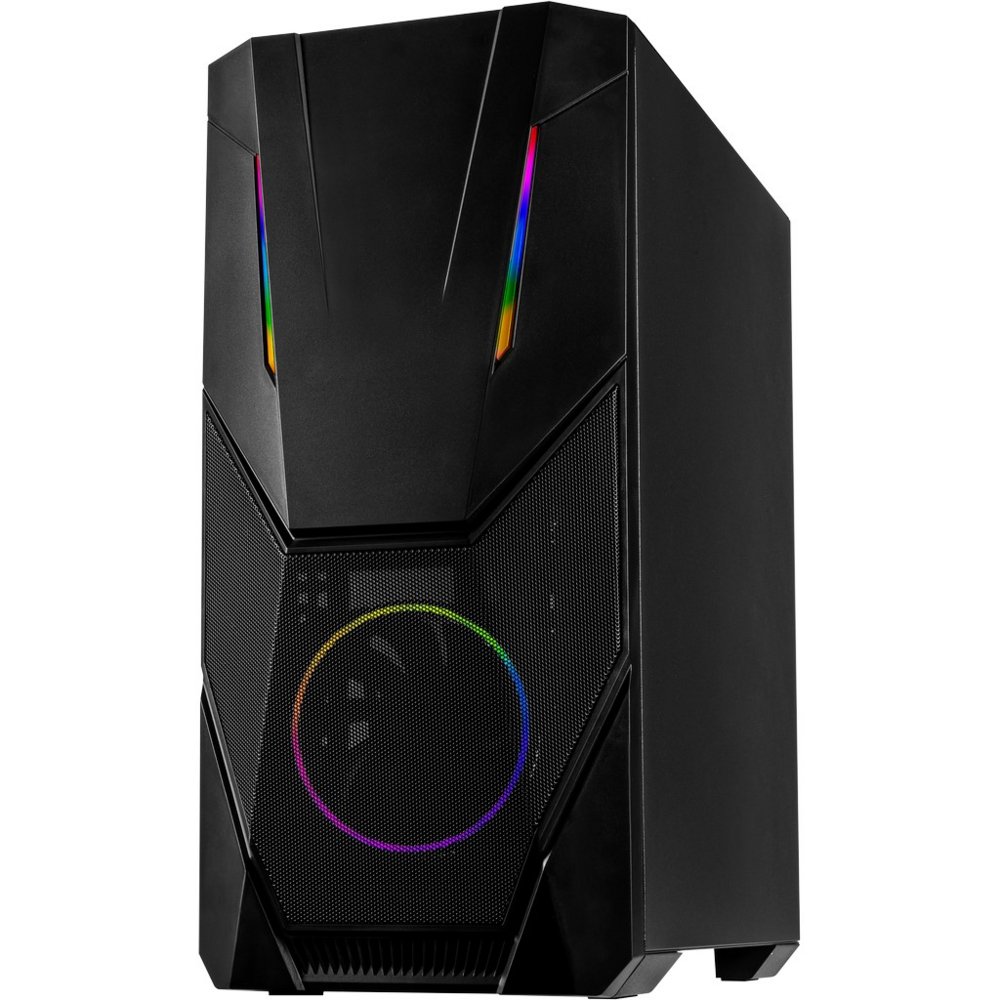 Inter-Tech IT-3303 Hornet RGB | Midi Tower Case | Zwart - Afbeelding 4