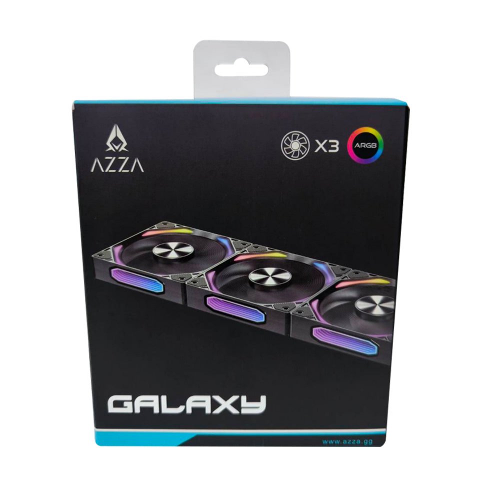 Azza Galaxy 3 RGB Pack | 120mm Case Fans - Afbeelding 6